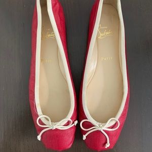Louboutin ballet flats size 41